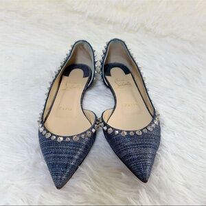 Christian Louboutin women’s flat dress shoe